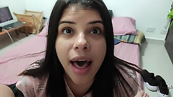 Babá Latina Adora Provar Porra Em Vídeo Amador