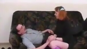 Teenage Girl Assists Stepdad In Maintaining His Erection With Aiding Technique